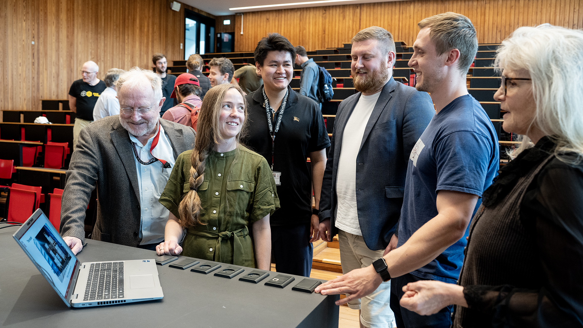 ESGI presentation at DTU, May 2026. Photo: Hanne Kokkegård