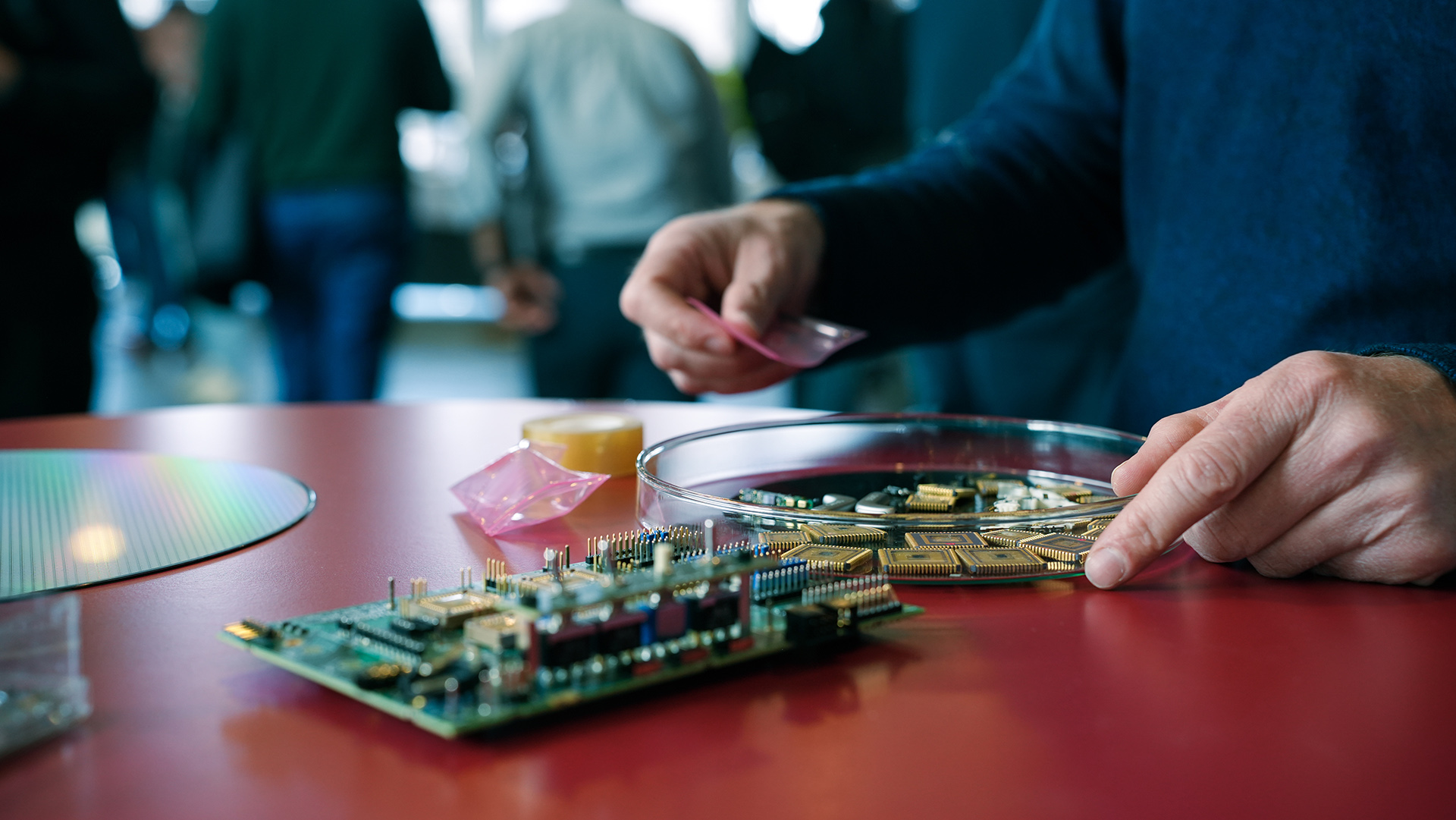 DTU Chip Day 2024. Credit: Søren Bjørn-Hansen