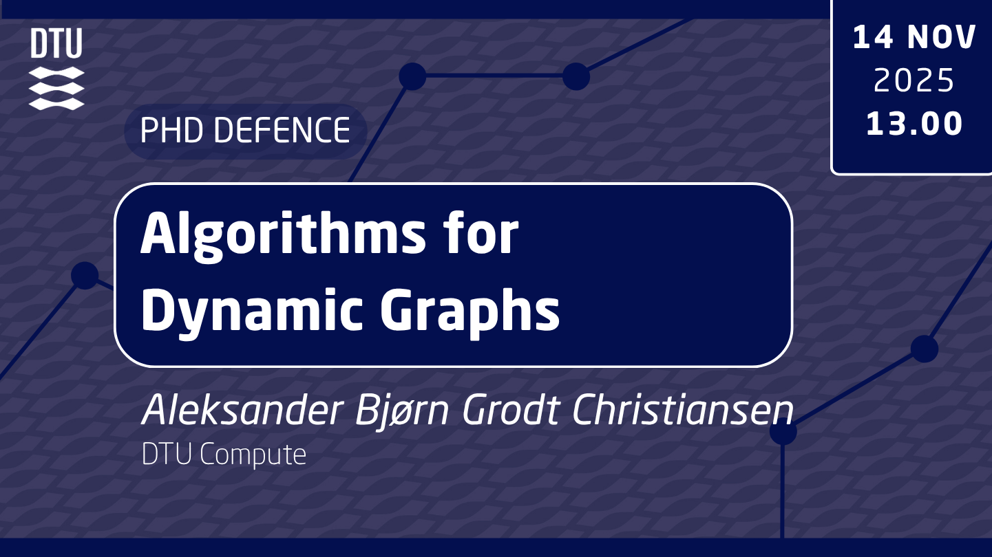 PhD defence by Aleksander Bjørn Grodt Christiansen