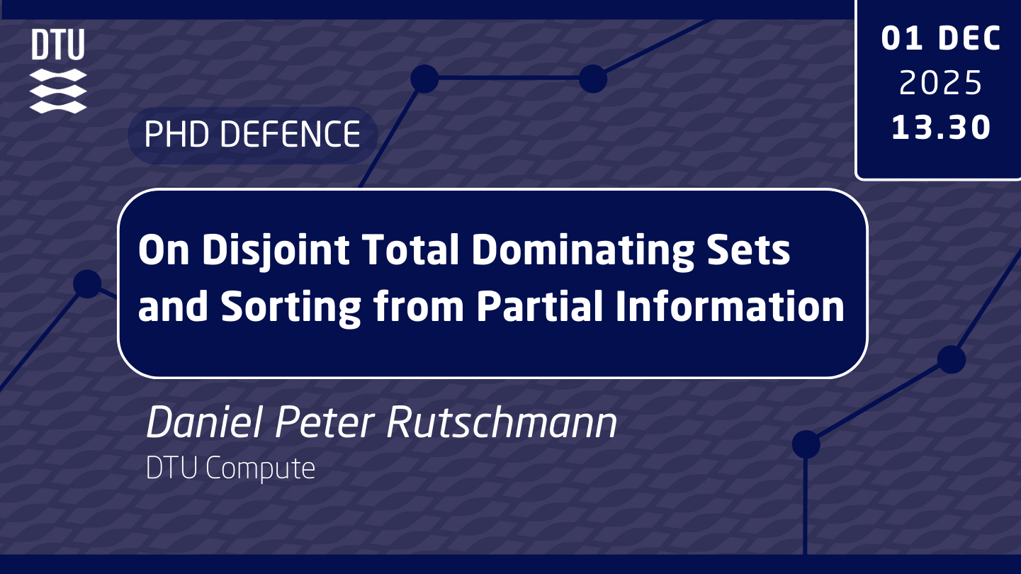 PhD defence by Daniel Peter Rutschmann