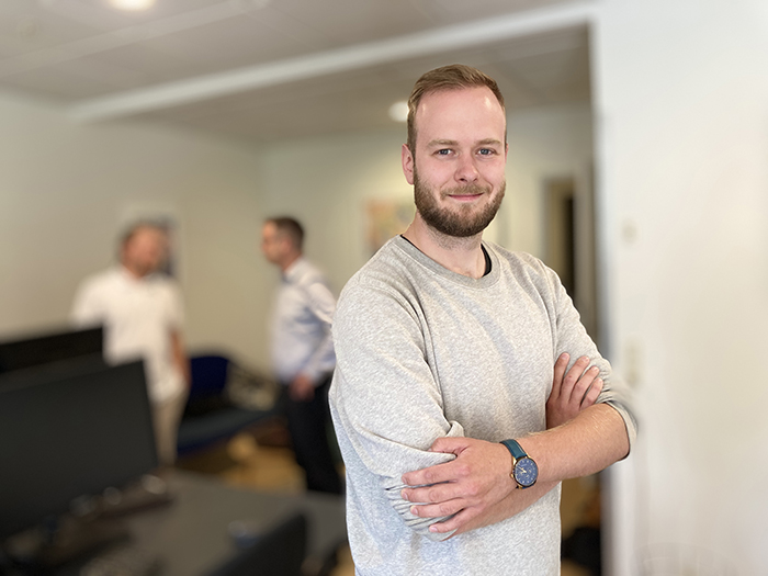 Martin Carsten Nielsen, Co-Founder and CEO of Alvenir. Photo: Hanne Kokkegård, DTU Compute