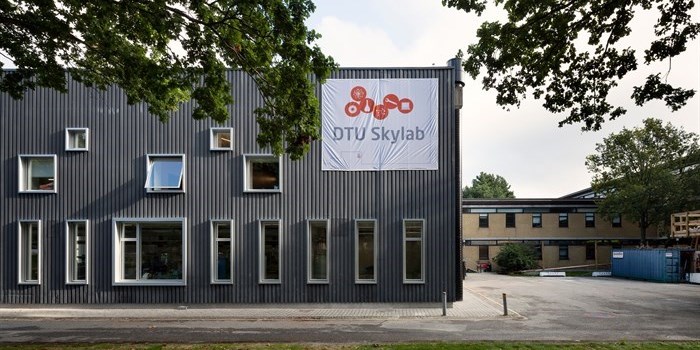 Innovationsprojektet Oi-X er forankret i DTU's innovationsværksted Skylab. Foto: Stamers Kontor